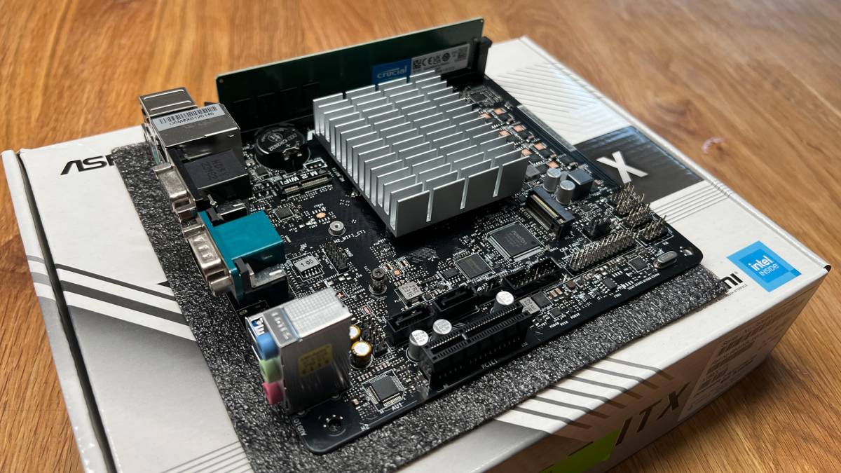 ASUS Readying Intel Processor N100 Mini-ITX Motherboard